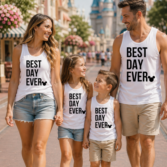 Best Day Ever Tank Top for Toddlers, Youth and Adults