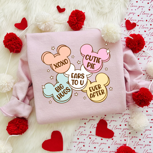 MAGICAL CANDY HEARTS VALENTINE’S DAY Sweatshirt