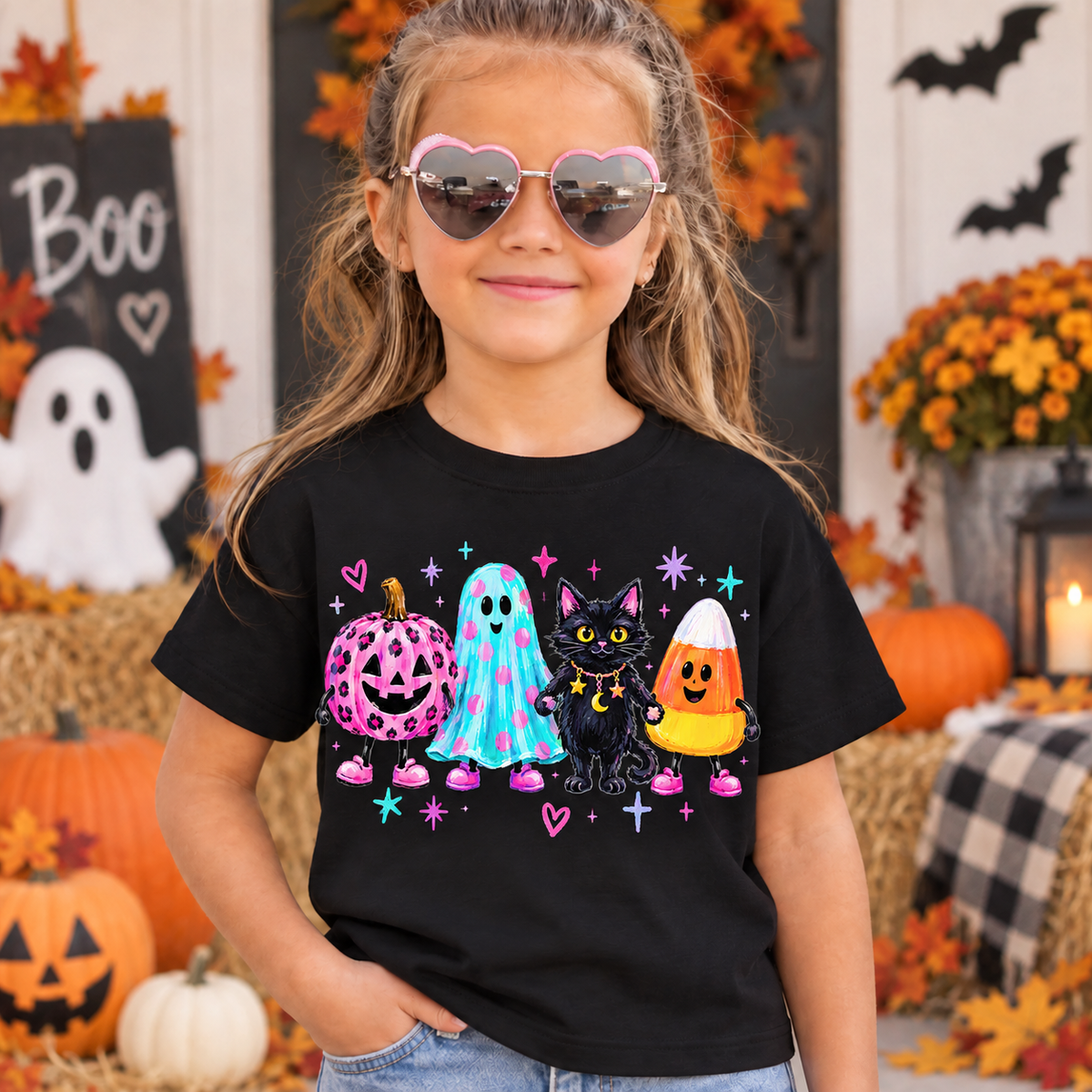 Preppy Halloween Shirt for Toddlers & Kids