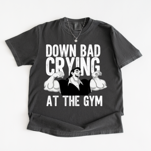 GASTON VILLAIN DOWN BAD | Magical Theme Park Shirt & Tank | Adult Comfort Colors Tee