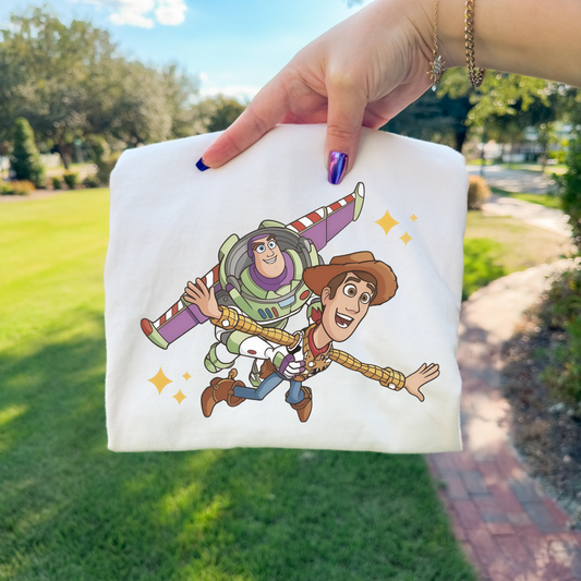 TOY FRIENDS FLYING SHIRT FOR YOUTH AND ADULTS