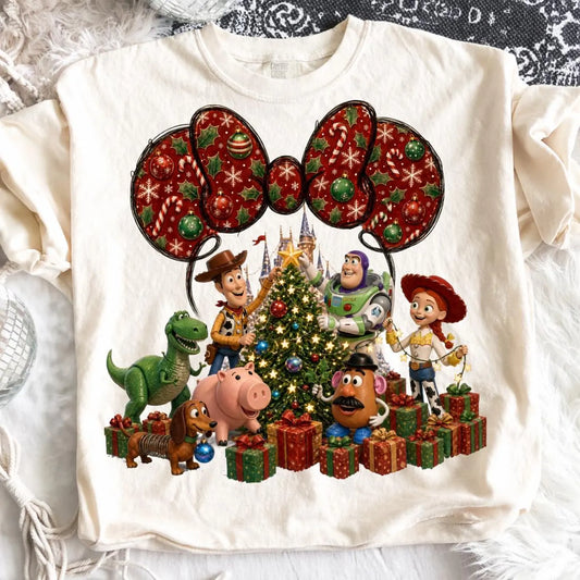Magical Christmas Toys Party Shirt | Comfort Colors Holiday Tee | Theme Park Christmas Shirt