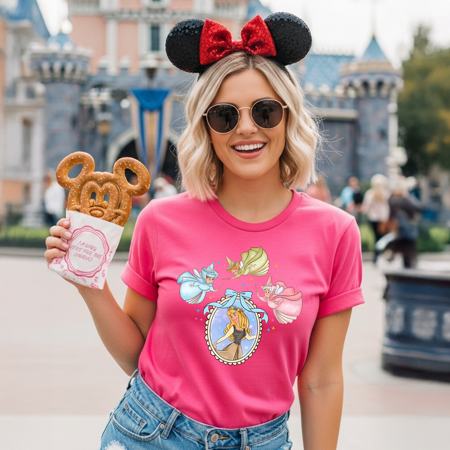 Princess Aurora & Fairies Shirt - Comfort Colors
