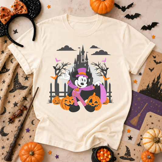 MICKEY VAMPIRE HALLOWEEN SHIRT OR TANK | Magical Theme Park Shirt & Tank | Adult Comfort Colors Tee