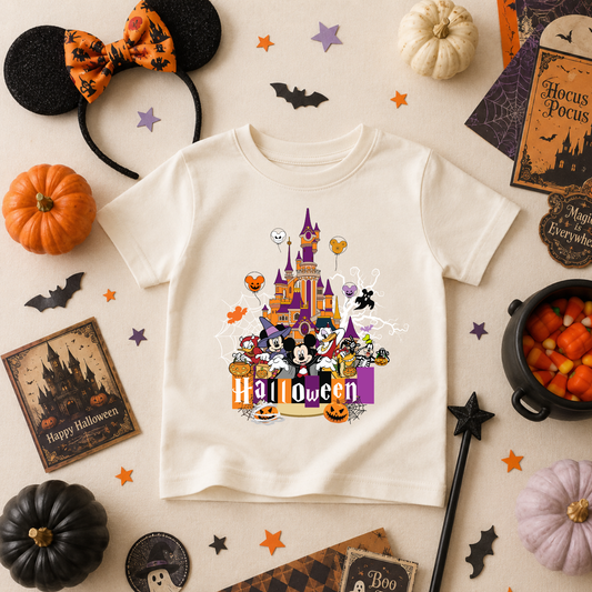 MAGICAL HALLOWEEN Magical Theme Park Halloween Kids Shirt | Toddler & Youth Sizes
