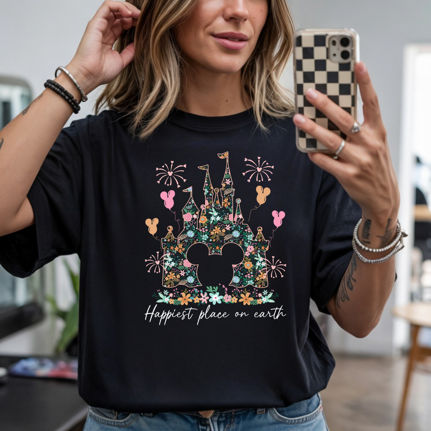 Floral Magical Castle Shirt