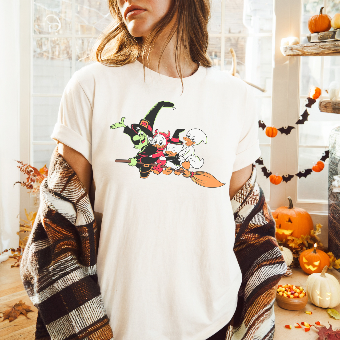Retro Duck Halloween Shirt
