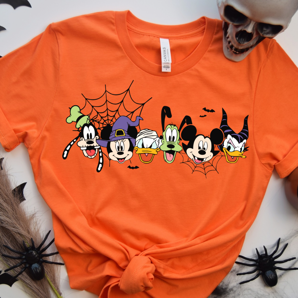 HALLOWEEN SENSATIONAL SIX  Shirt - Bella Canvas - Halfway to Halloween