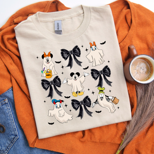 MAGICAL GHOSTS  Shirt - Bella Canvas - Halfway to Halloween