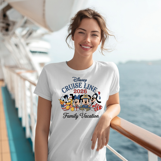 Cruise 2026 Family Vacation Shirt | Cute Cruise Vacation Outfit