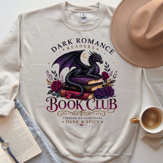 Dark Romance Book Club Sweatshirt | Romantasy Reader Gift | Book Lover Christmas Gift