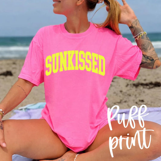 PUFF PRINT SUN-KISSED - SUMMER WEEKEND SALE