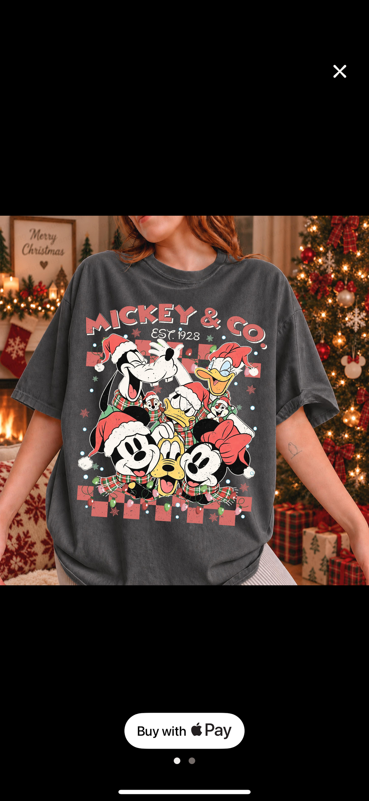 Mick & Co Magical Christmas Party Shirt | Comfort Colors Holiday Tee | Theme Park Christmas Shirt
