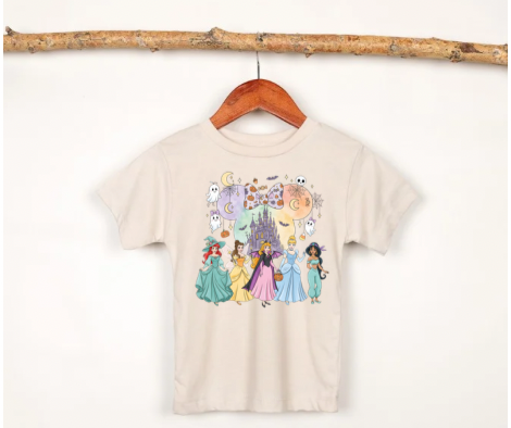 HALLOWEEN PRINCESS SHIRT FOR KIDS