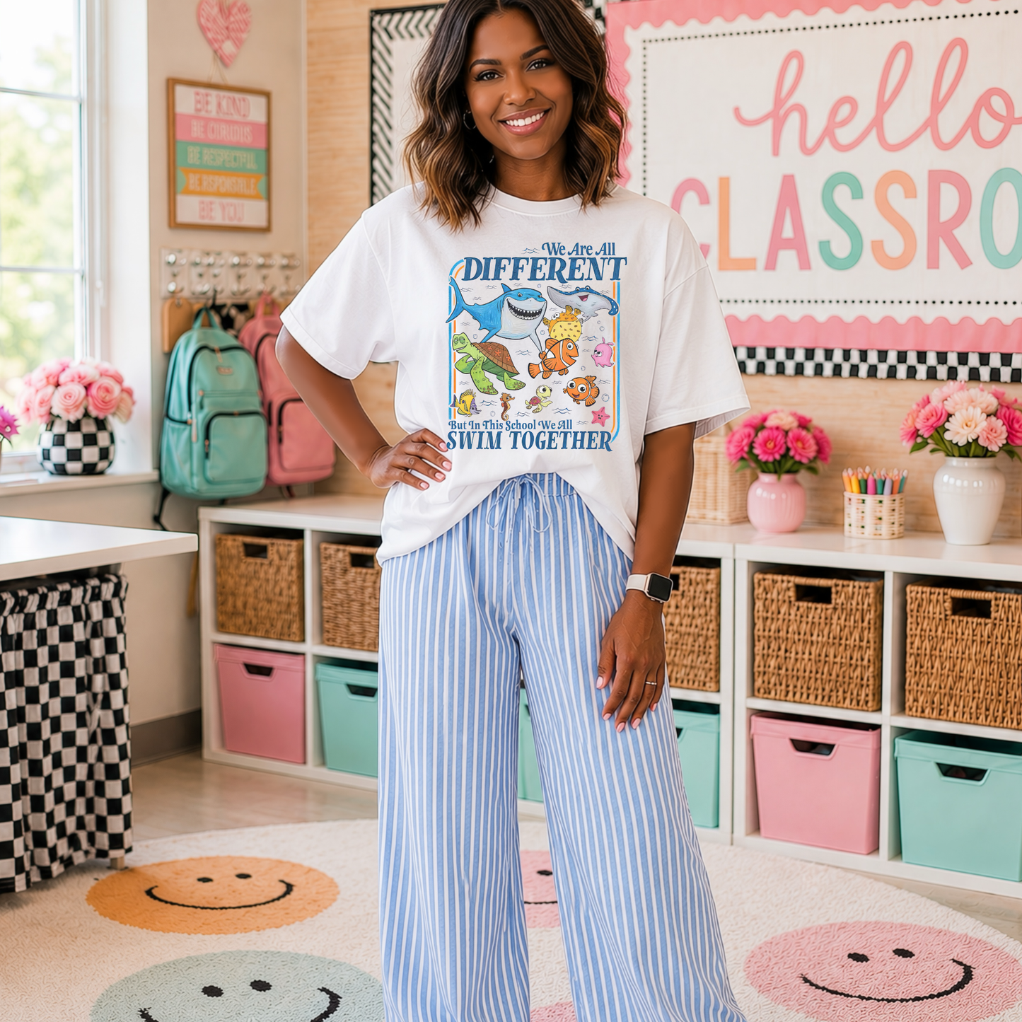 In This Class Teacher Shirt – Magical Theme Park Inspired Comfort Colors Tee