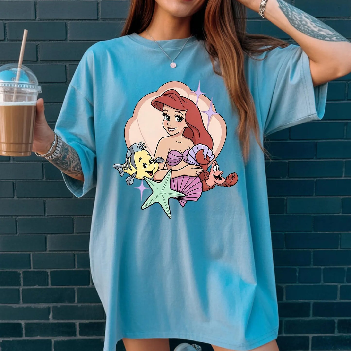 Ariel Mermaid Shirt | Cozy Park Day Shirt