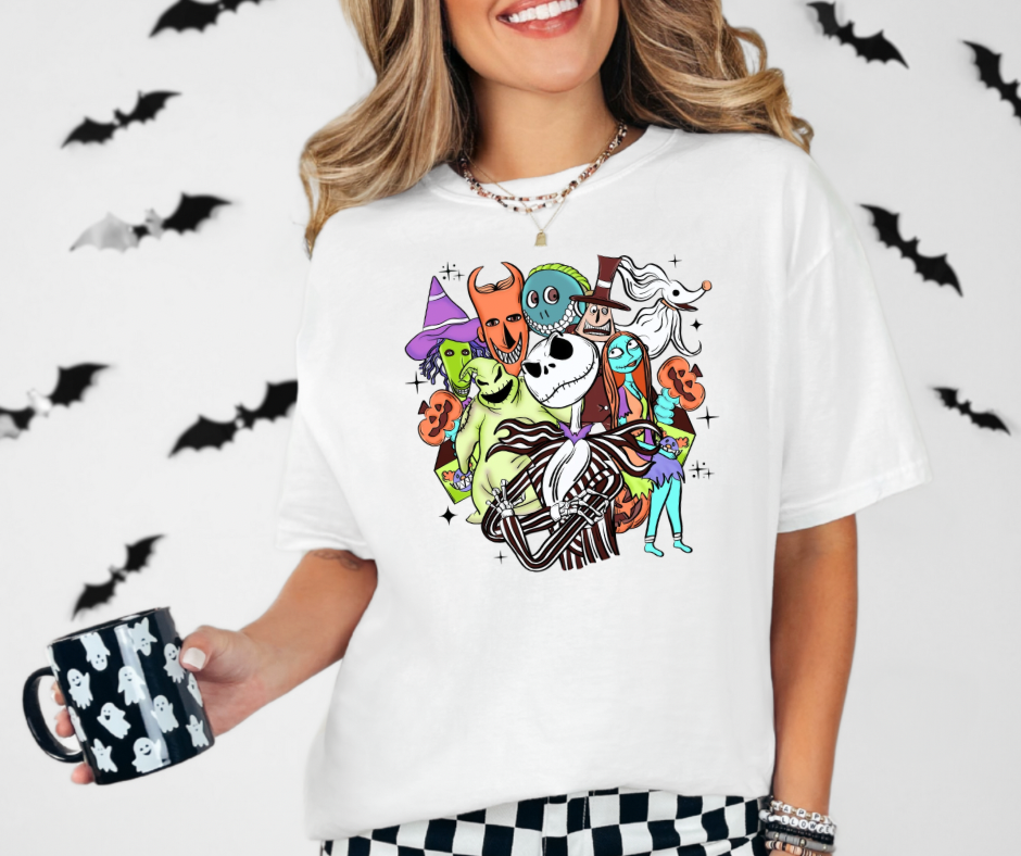 HALLOWEEN NBC Shirt - Bella Canvas - Halfway to Halloween