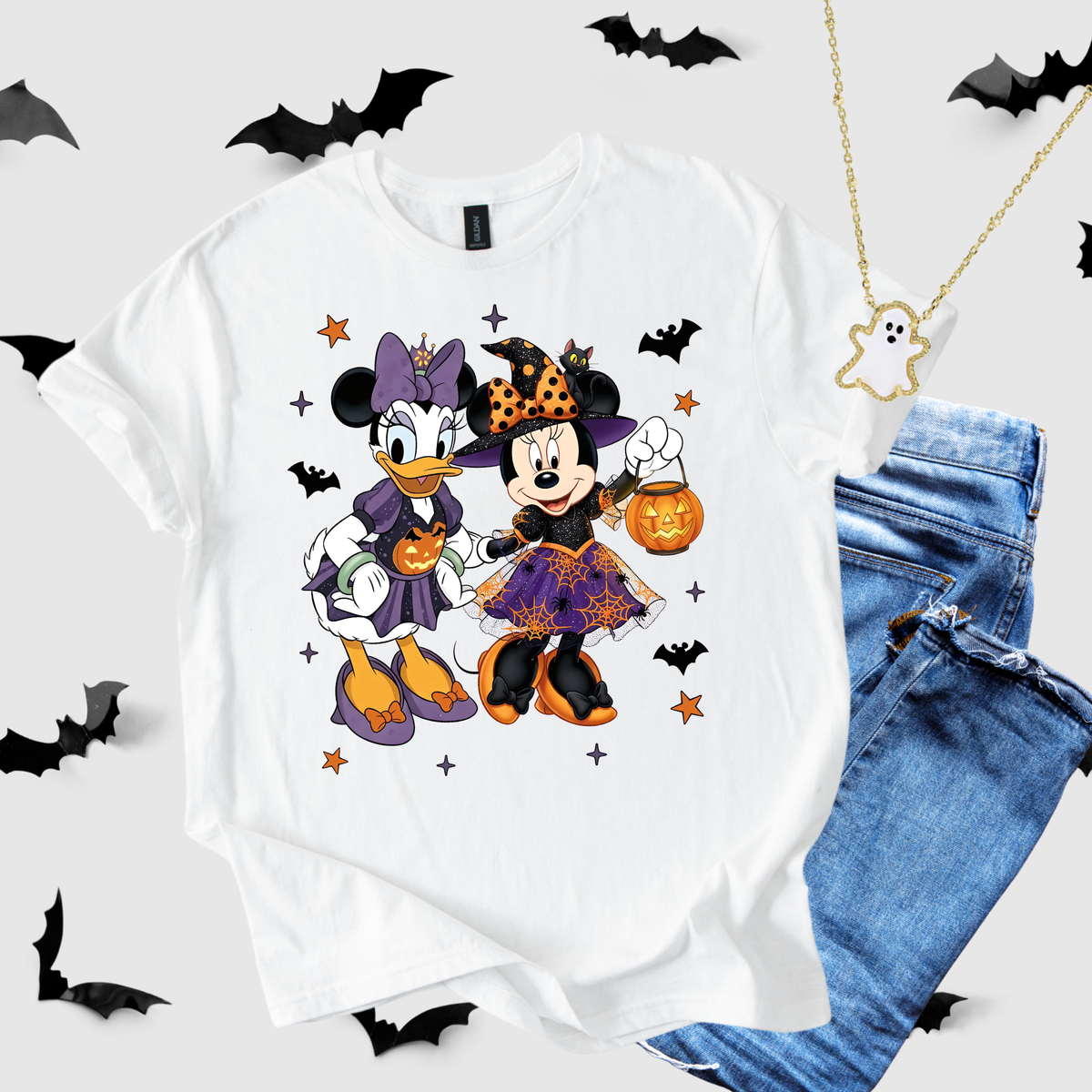 Minnie & Daisy Halloween  Tshirt