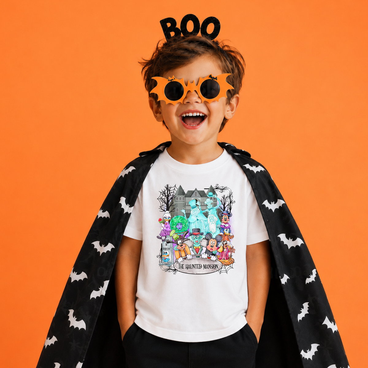 HAUNTED MOUSE GANG HALLOWEEN Magical Theme Park Halloween Kids Shirt | Toddler & Youth Sizes