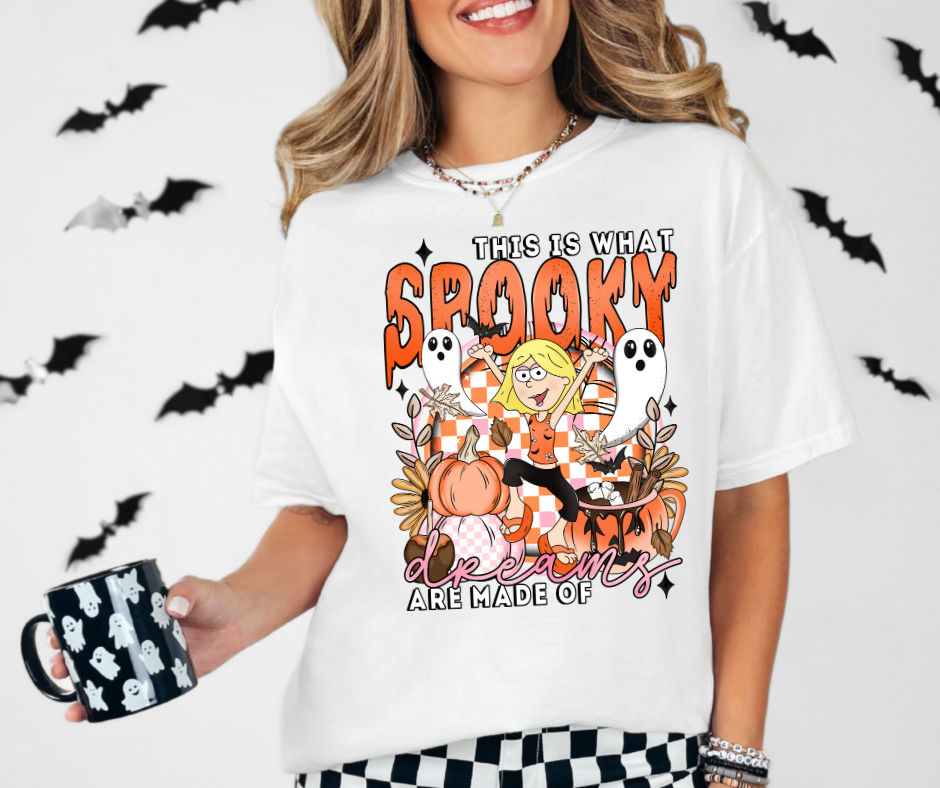 LIZZIE SPOOKY DREAMS HALLOWEEN Shirt - Bella Canvas - Halfway to Halloween
