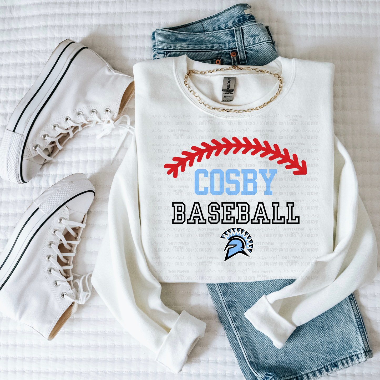COSBY BASEBALL SWEATSHIRT