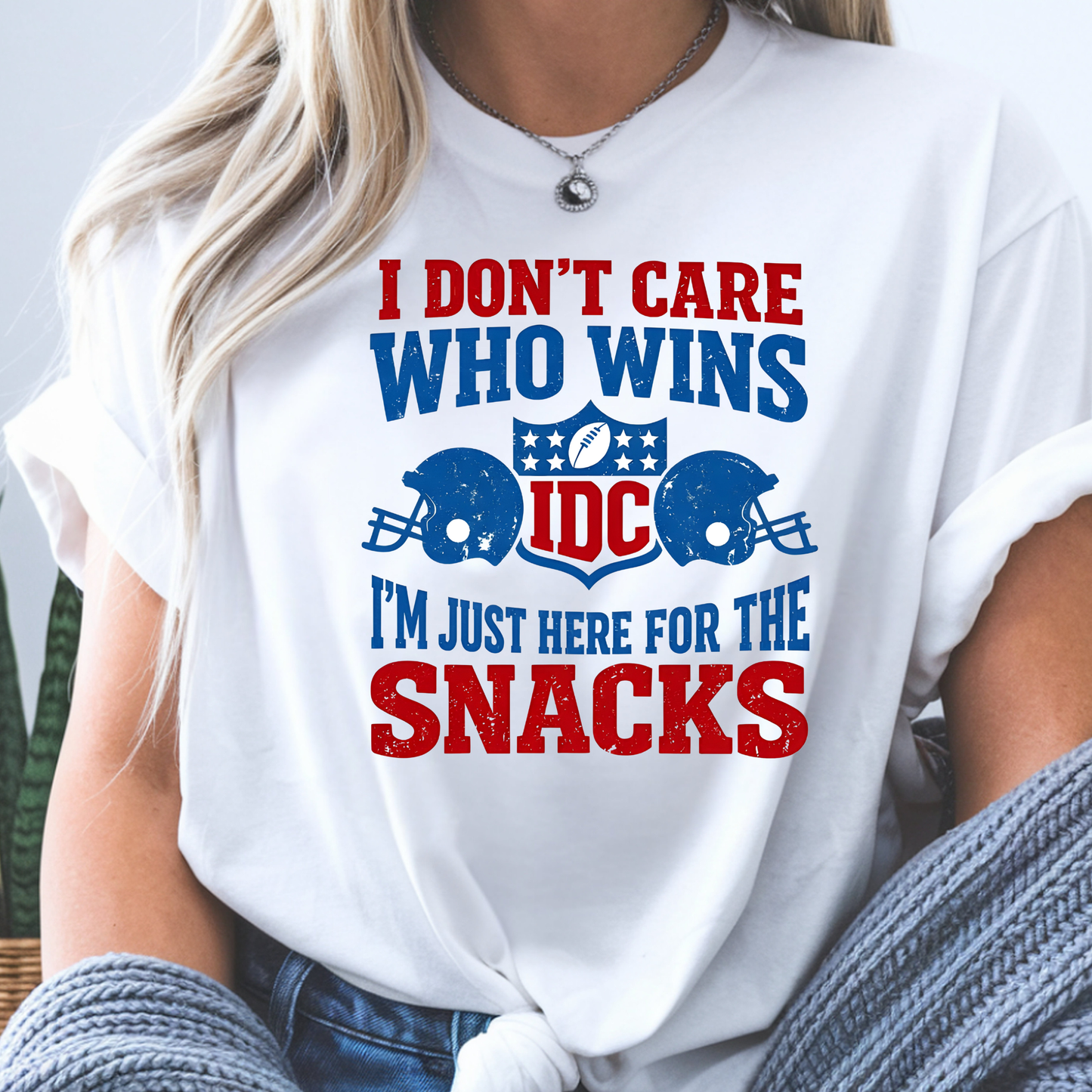 HERE FOR THE SNACKS
