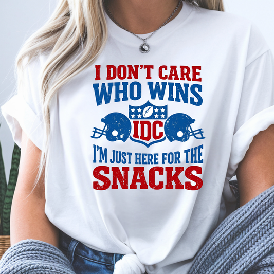 HERE FOR THE SNACKS