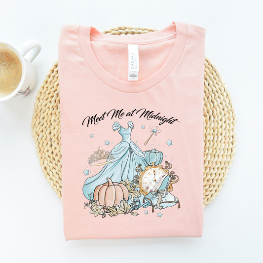 MEET ME AT MIDNIGHT - Tshirt or Tank Top - MAIN STREET EXTRA MAGIC SALE