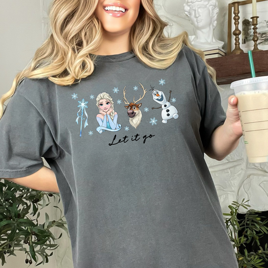 LET IT GO SHIRT - Comfort Colors