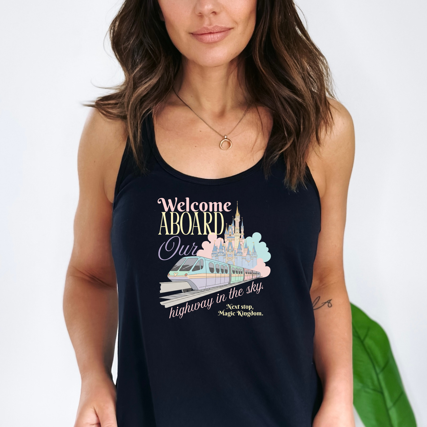 WELCOME ABOARD - Tshirt or Tank Top - MAIN STREET EXTRA MAGIC SALE