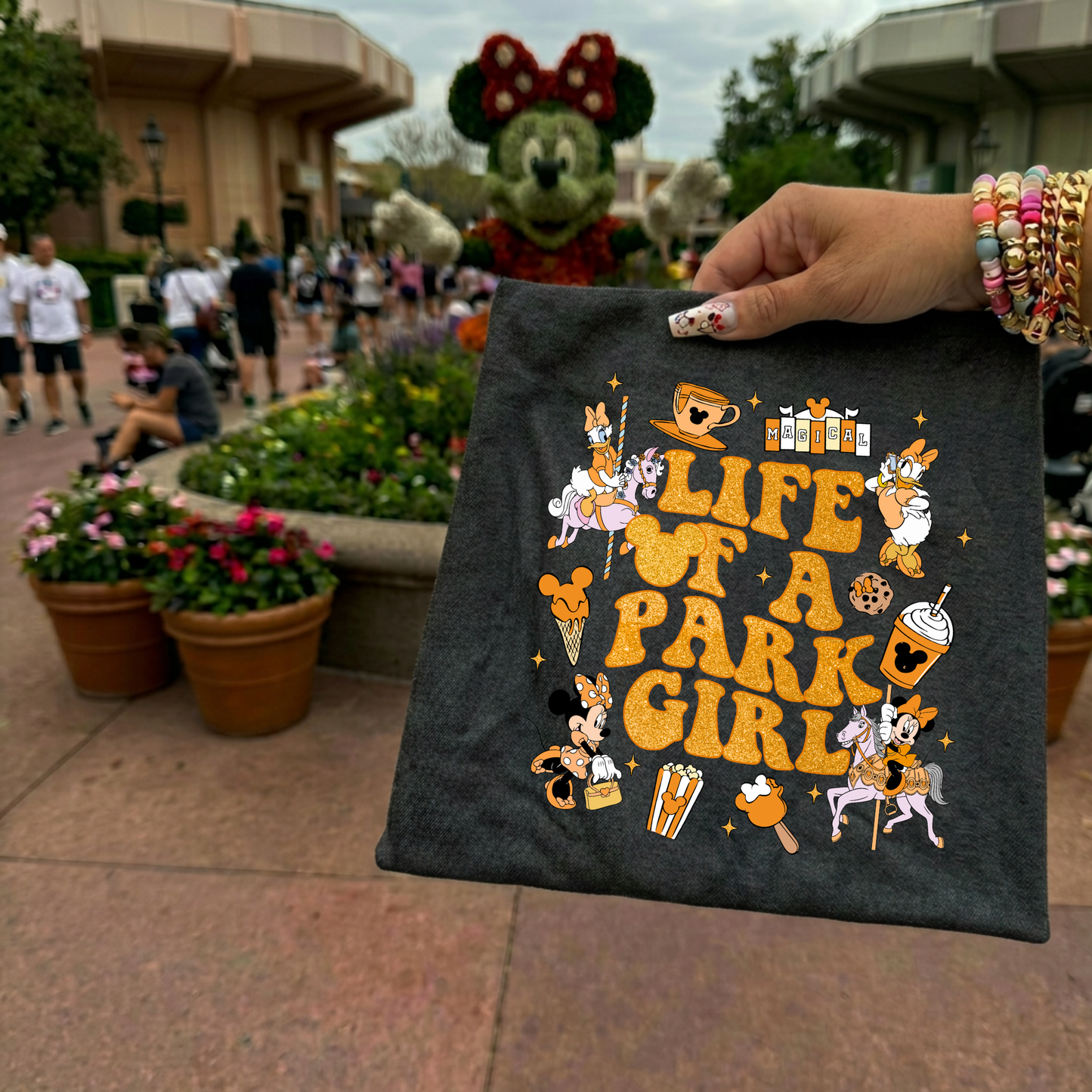 LIFE OF A PARK GIRL - Tshirt or Tank Top - MAIN STREET EXTRA MAGIC SALE