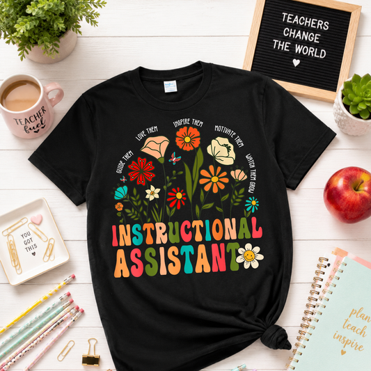 INSTRUCTIONAL ASSISTANT TSHIRT - TEACHER TUESDAY SALE