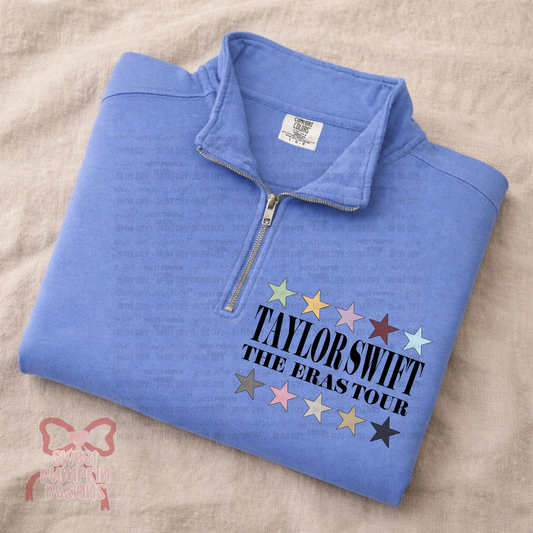 TOUR Quarter Zip COMFORT COLORS SWEATSHIRT