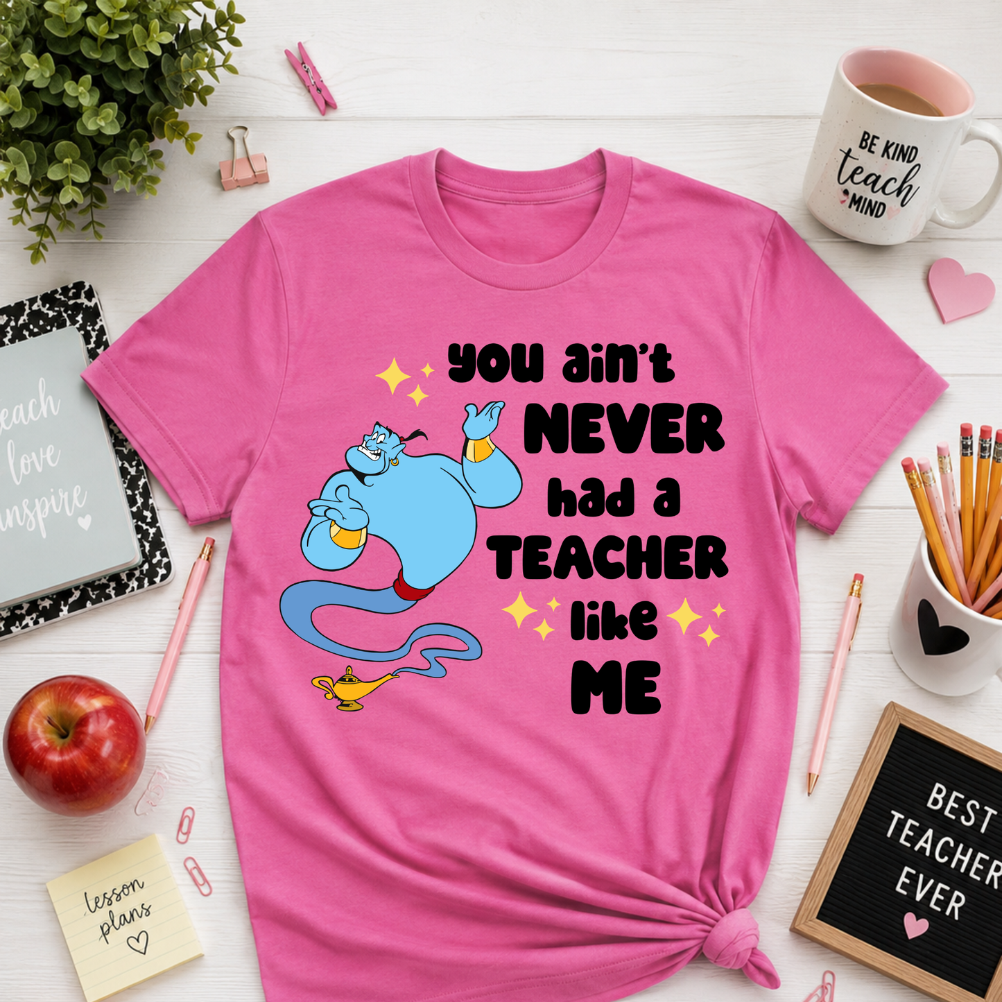 GENIE TEACHER TSHIRT - TEACHER TUESDAY SALE