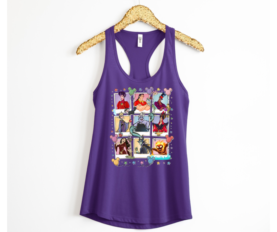 VILLAINS - Tshirt or Tank Top - MAIN STREET EXTRA MAGIC SALE