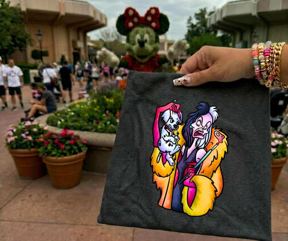 CRUELLA - Tshirt or Tank Top - MAIN STREET EXTRA MAGIC SALE