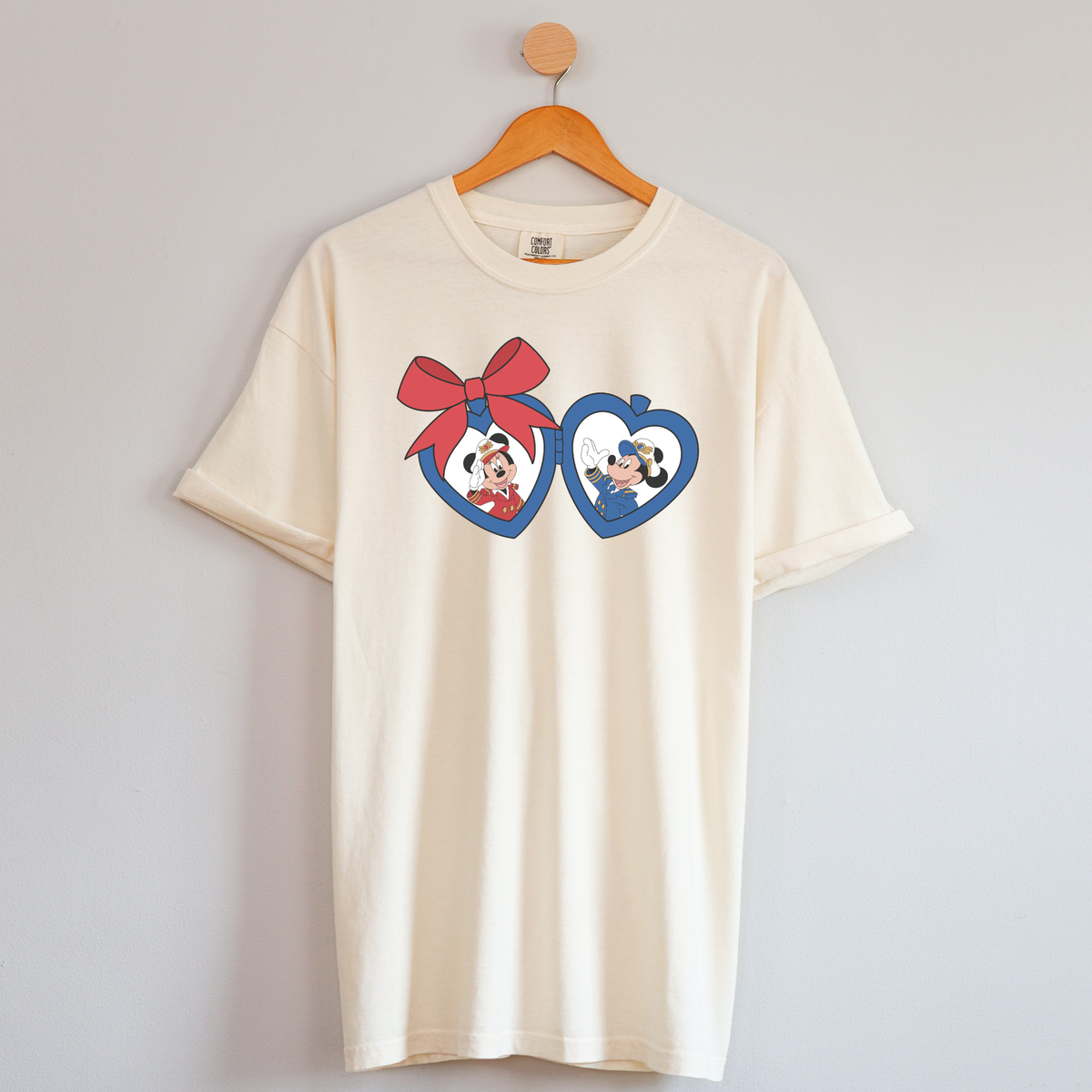 Cute Mouse Locket Magical Cruise Comfort Colors Shirt | Family Vacation Tee | Youth & Adult Sizes