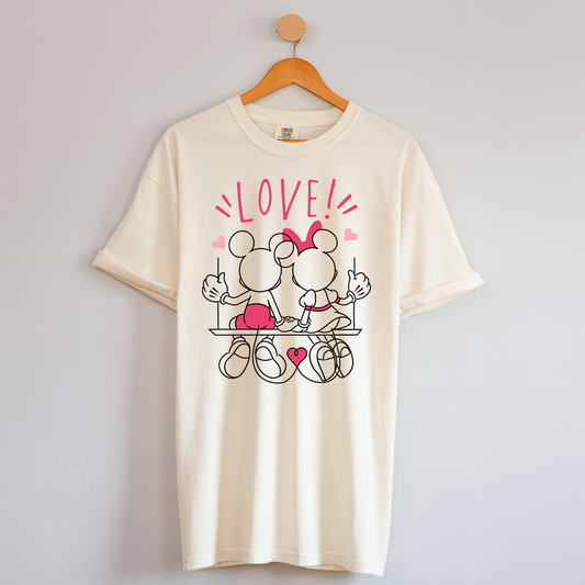 MOUSE LOVE VALENTINE’S DAY SHIRT