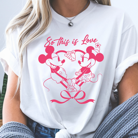 SO THIS IS LOVE VALENTINE’S DAY SHIRT