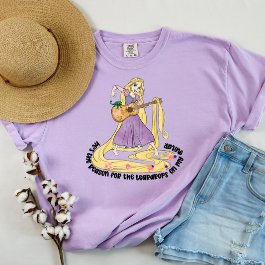 Punzie teardrops shirt