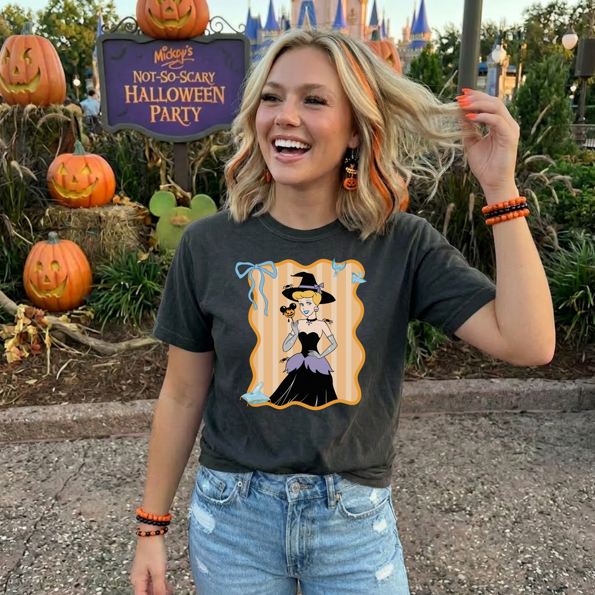Princess Cindy Halloween Shirt | Magical Theme Park Shirt & Tank | Adult Comfort Colors Tee