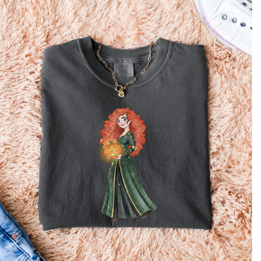 Spooky Merida Halloween Shirt | Magical Theme Park Shirt & Tank | Adult Comfort Colors Tee