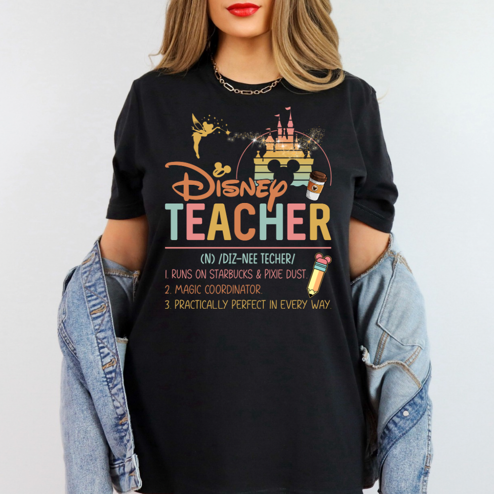 Magical Teacher Shirt – Magical Theme Park Inspired Comfort Colors Tee