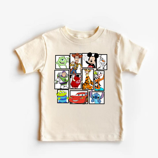 MAGICAL CHARACTERS SHIRT FOR KIDS