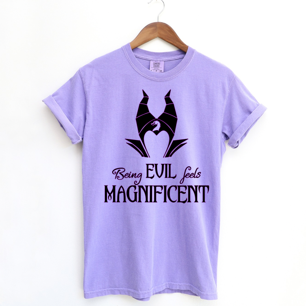 BEING EVIL VILLAIN SHIRT - Youth & Adult Sizes