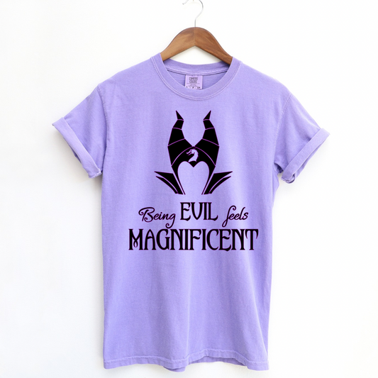 BEING EVIL VILLAIN SHIRT - Youth & Adult Sizes