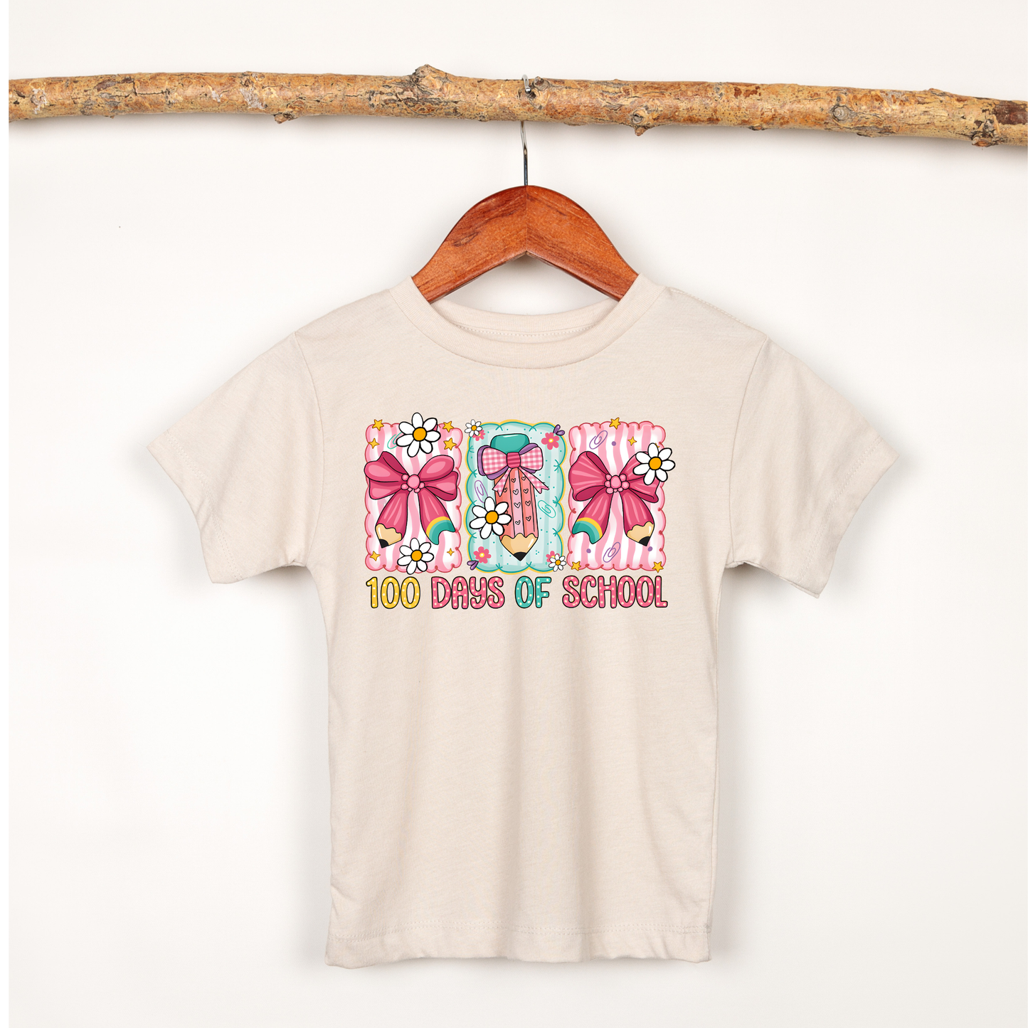 PINK COQUETTE 100 DAYS OF School Shirt