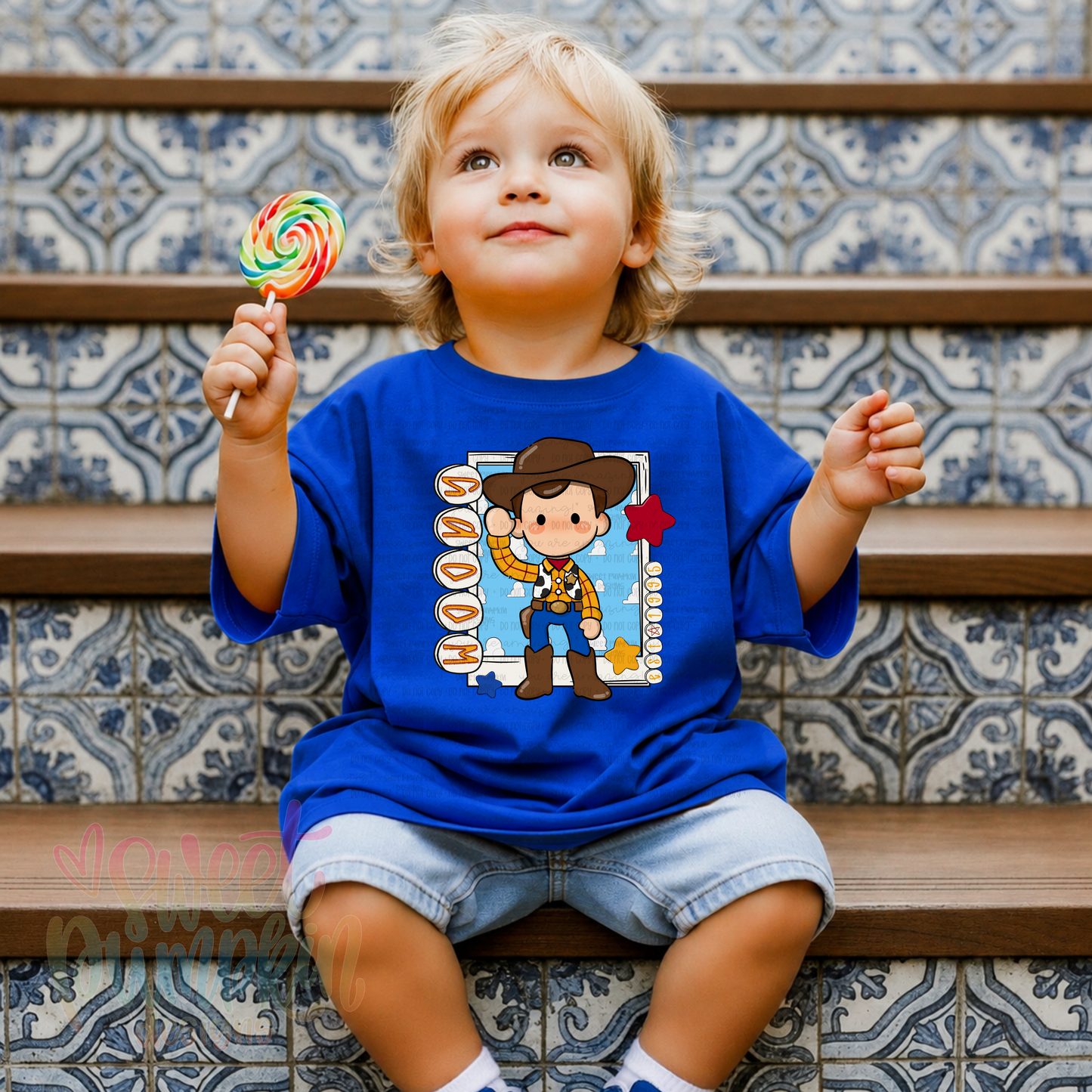 WOODY TOY WITH BEADS Magical Theme Park Kids Shirt | Toddler & Youth Sizes