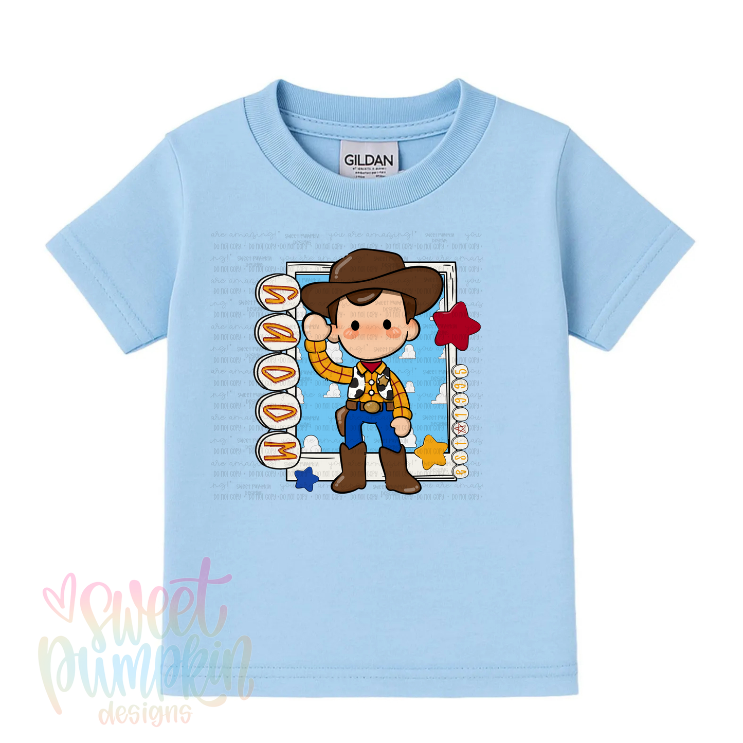 WOODY TOY WITH BEADS Magical Theme Park Kids Shirt | Toddler & Youth Sizes