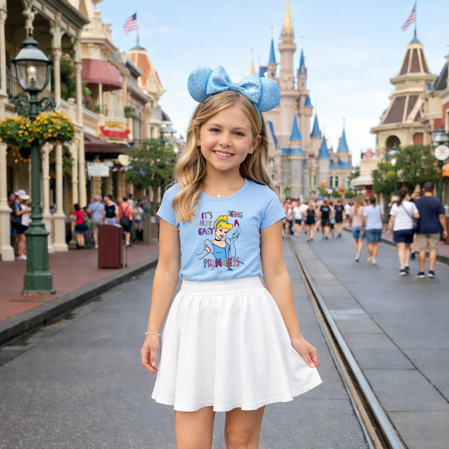 PRINCESS CINDY SHIRT - IT’S NOT EASY BEING A PRINCESS - SHIRT FOR KIDS